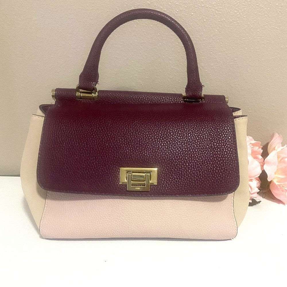 Beautiful Cross-Body Burgundy Handbag